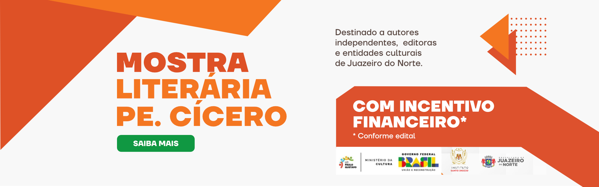 Mostra Literária Pe Cícero - Inscrição