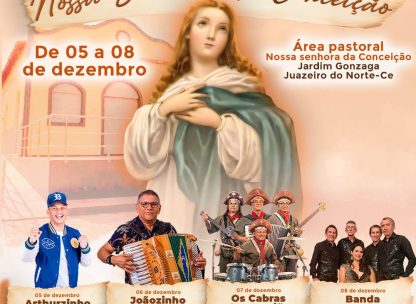 Juazeiro do Norte celebra a festa cultural de nossa senhora da conceição